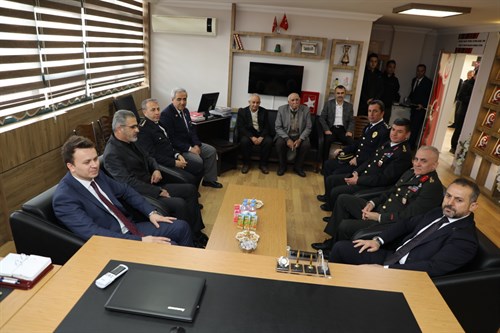 Şehit Aileleri Derneği Ziyaret Edildi.