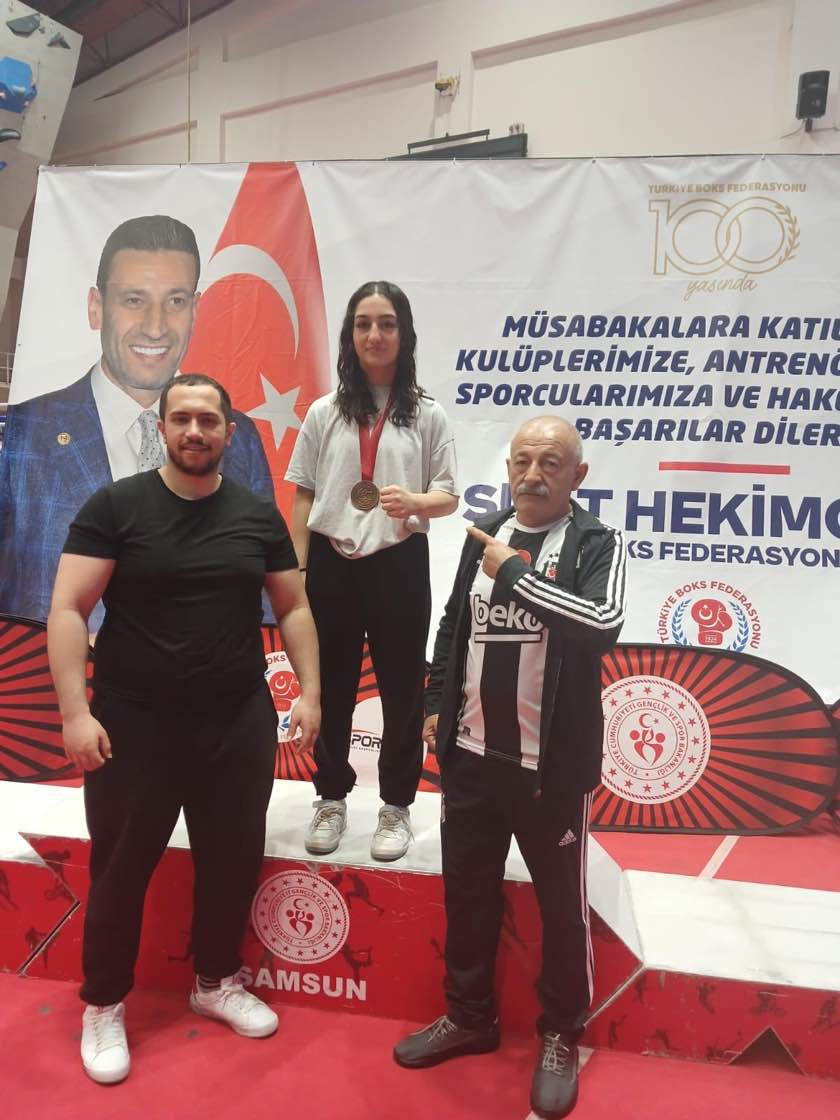 Erzincanlı Sporcumuz Türkiye Üçüncüsü Oldu